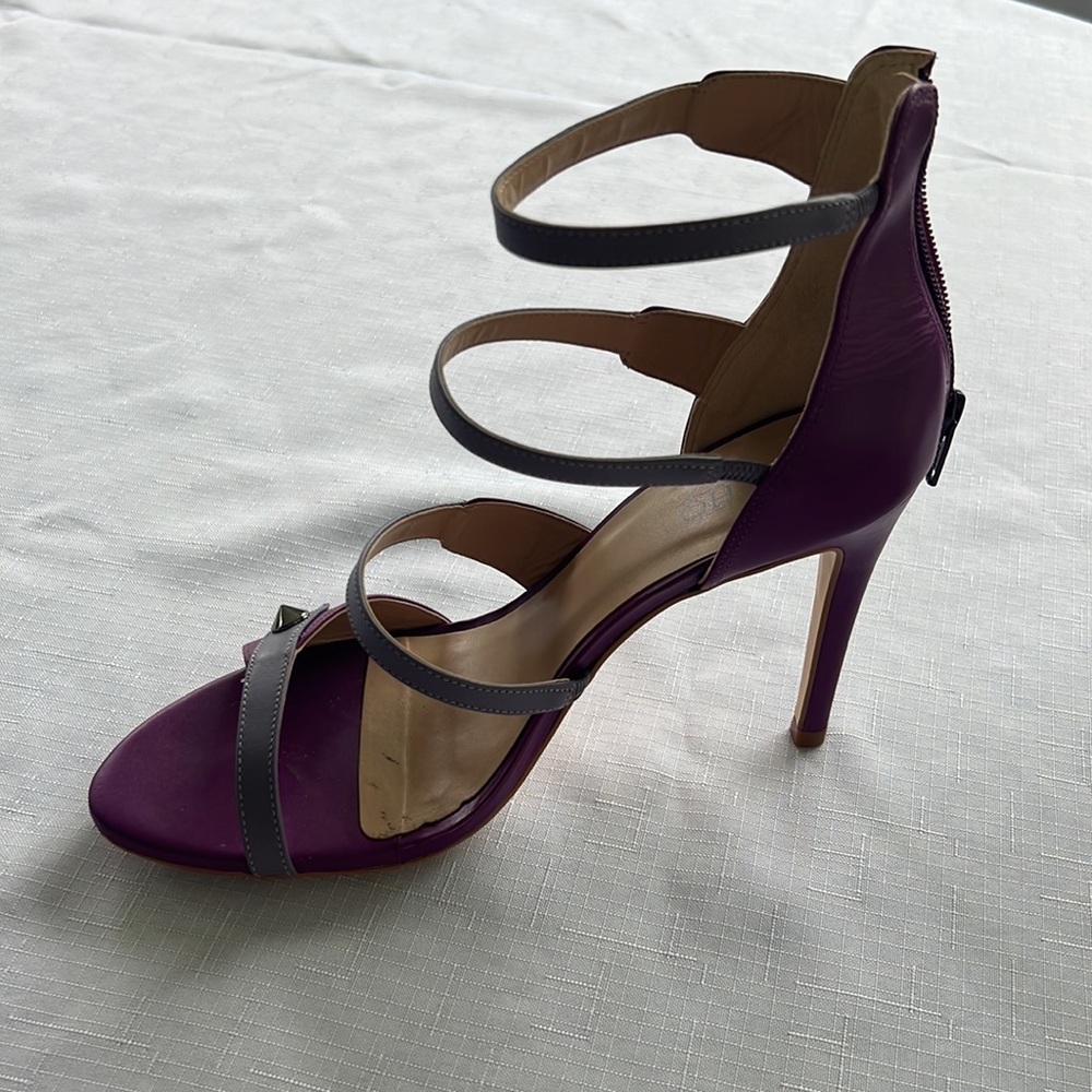 Lucho Sandals, Raspberry - Picture 3 of 7